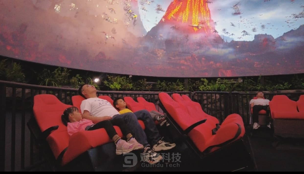 【案例】山西吕梁升降天幕+飞行影院