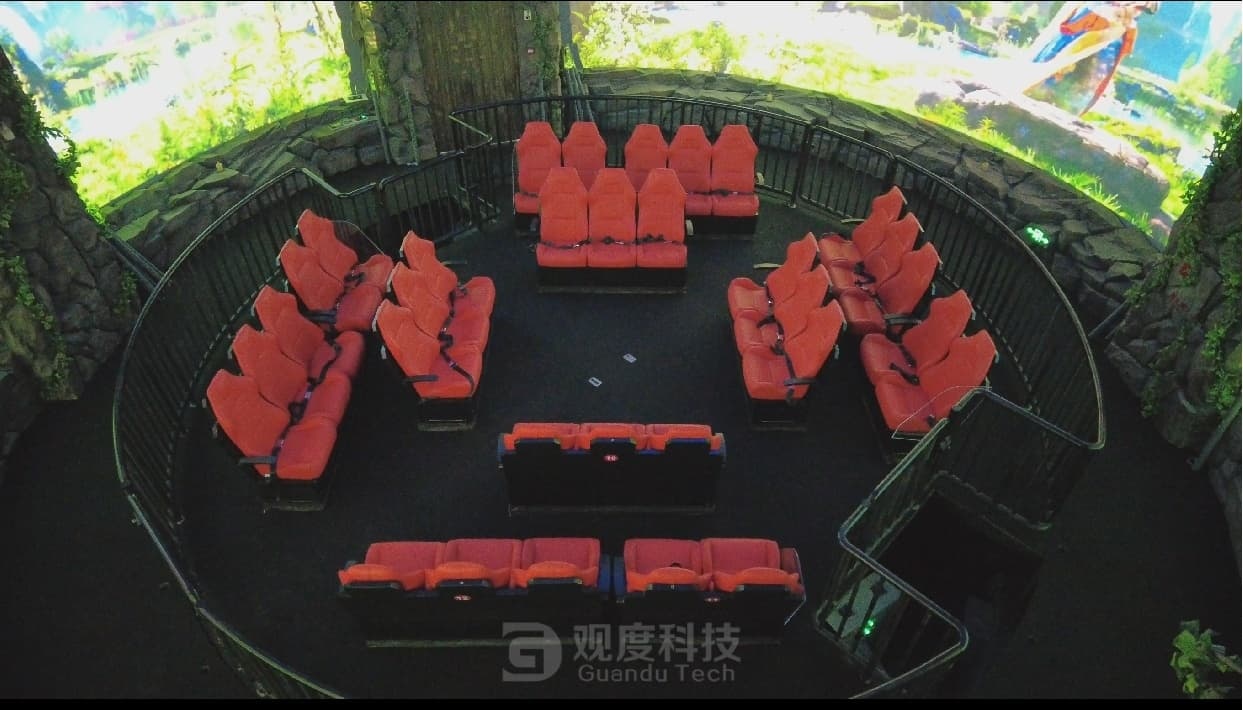 【案例】山西吕梁升降天幕+飞行影院