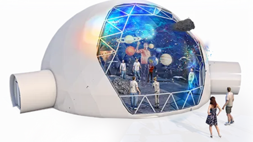 政策撑腰,技术开路:负压框架球幕如何让“星空”轻松落地