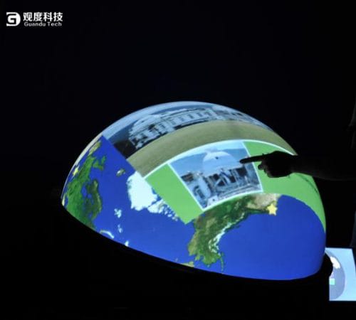 观度高清互动球原理及亮点