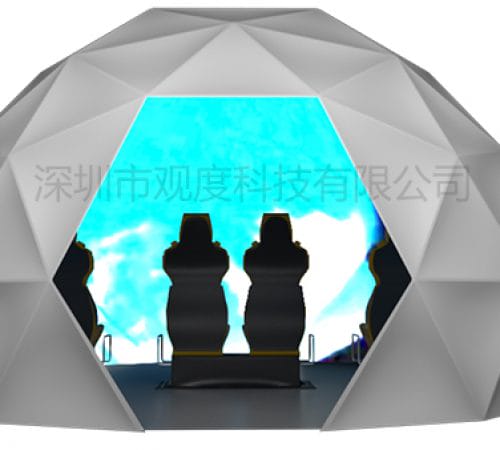 球幕电影室内分布