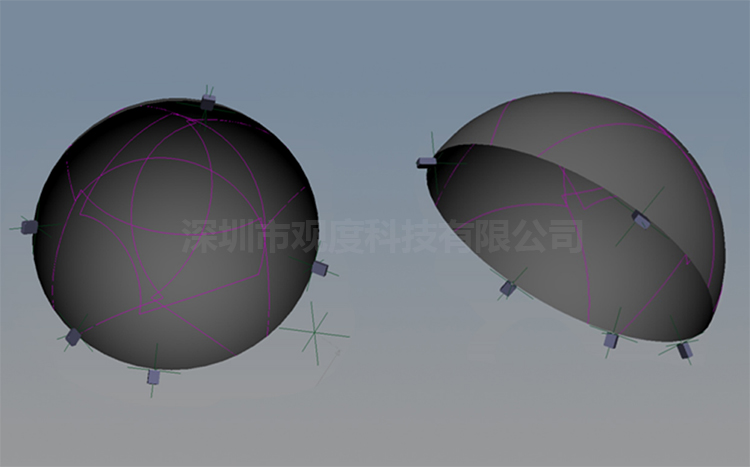 观度大型球幕影院 裸眼3D效果立体电影