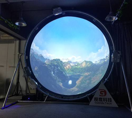 飞行球幕影院--mini便捷式影院--最佳的科普娱乐设备