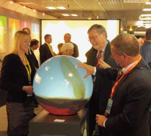 触摸互动内投球——科技馆展示设备