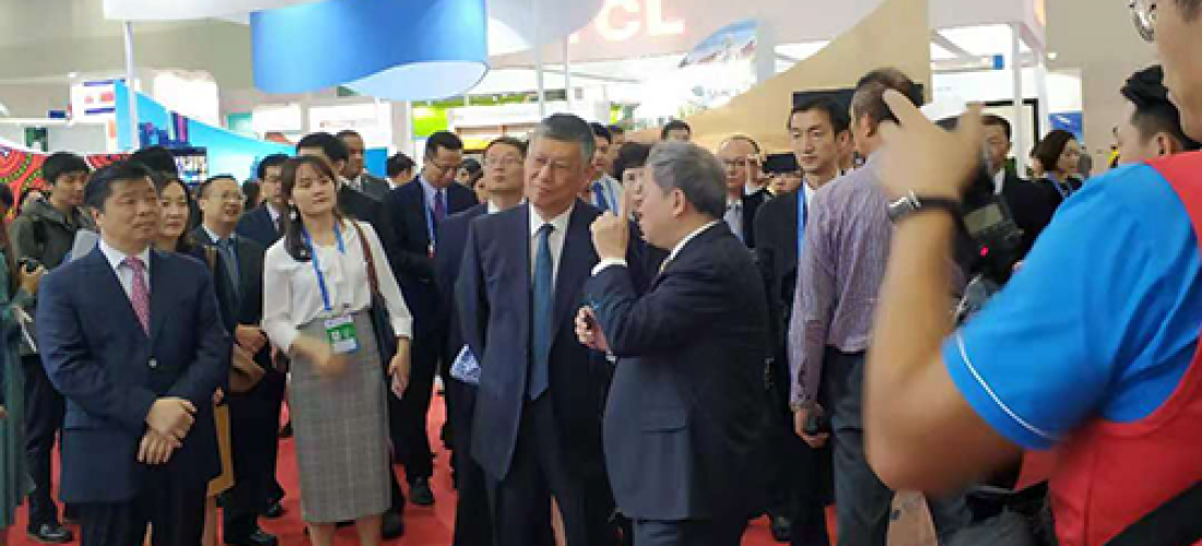观度互动球展示于：第十二届中国--拉美企业家高峰会