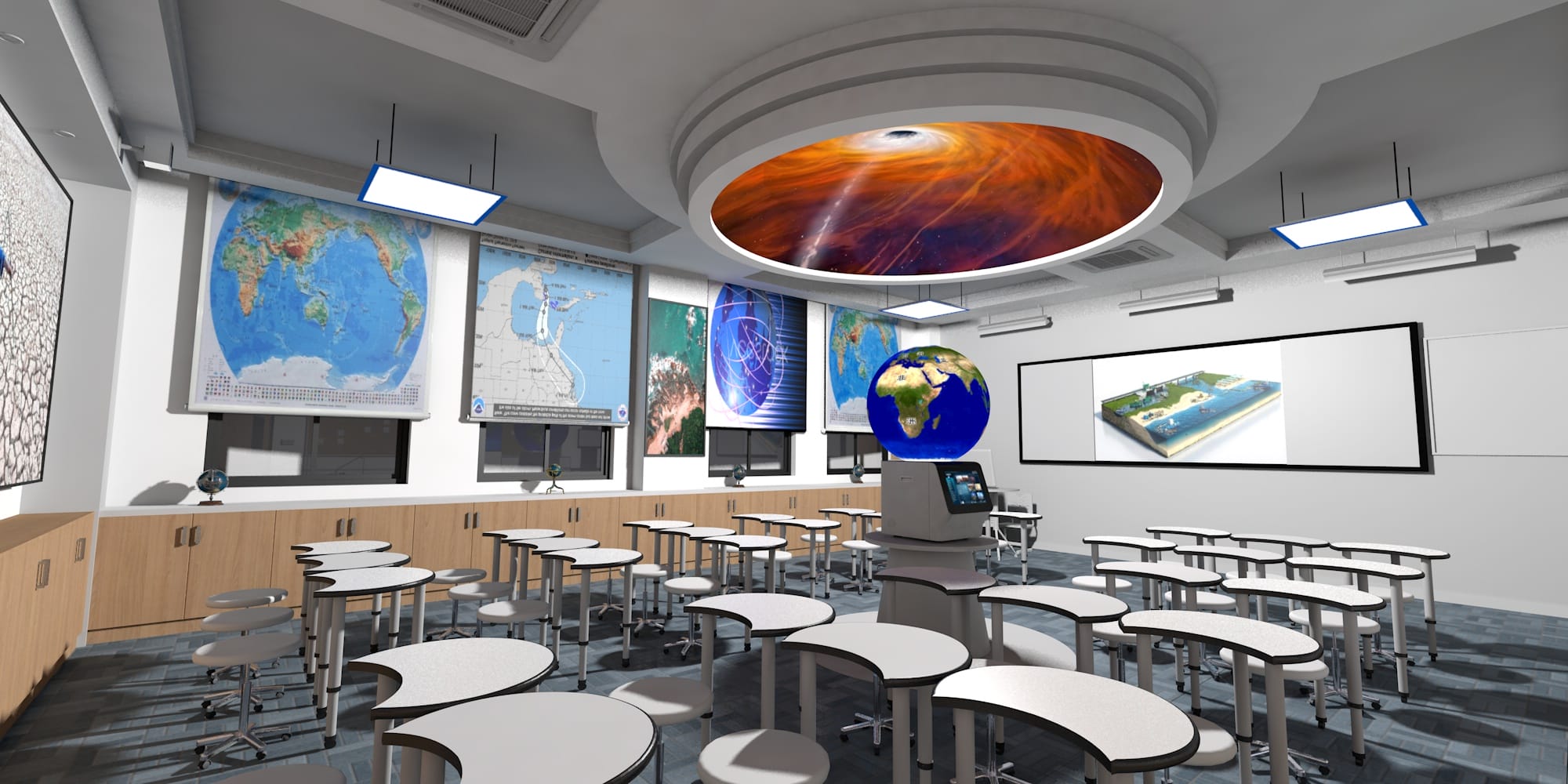 数字化天文专用教室之VR体验区