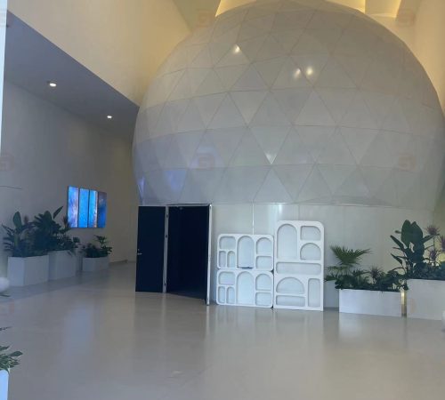 【案例】2023年 海南海口史志馆 直径12米 球幕影院