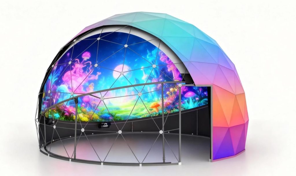 深职大校园惊现神奇移动教室,高沉浸感的观影让课堂变得生动有趣