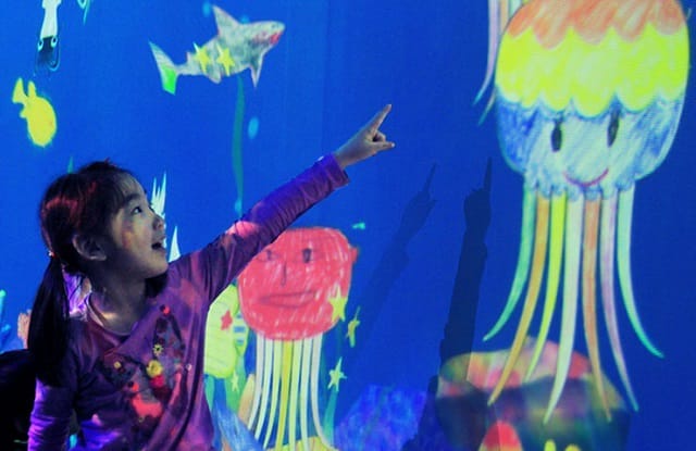 互动涂鸦绘画水族馆-与孩子的想象力互动